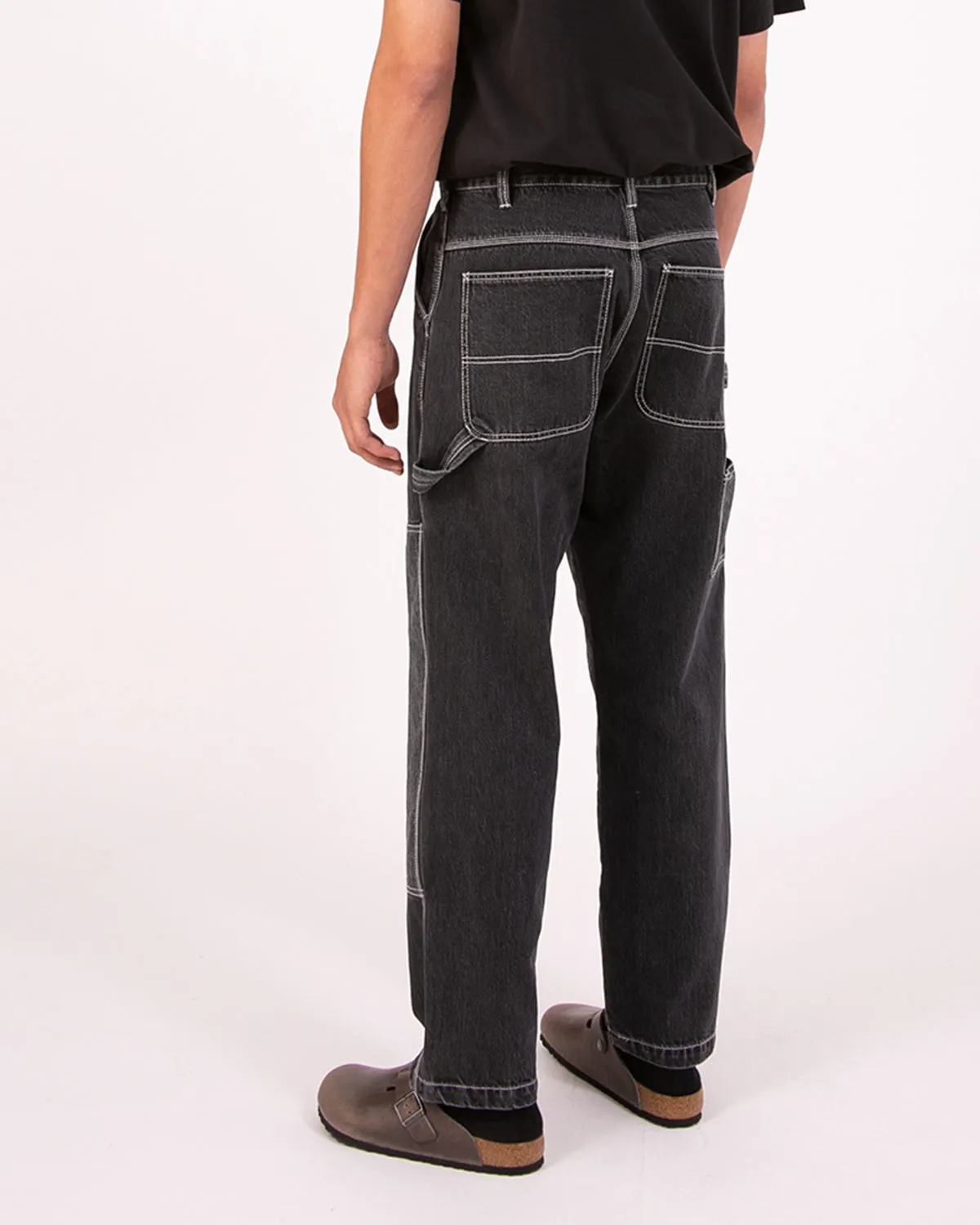 Double Knee Trouser - Black