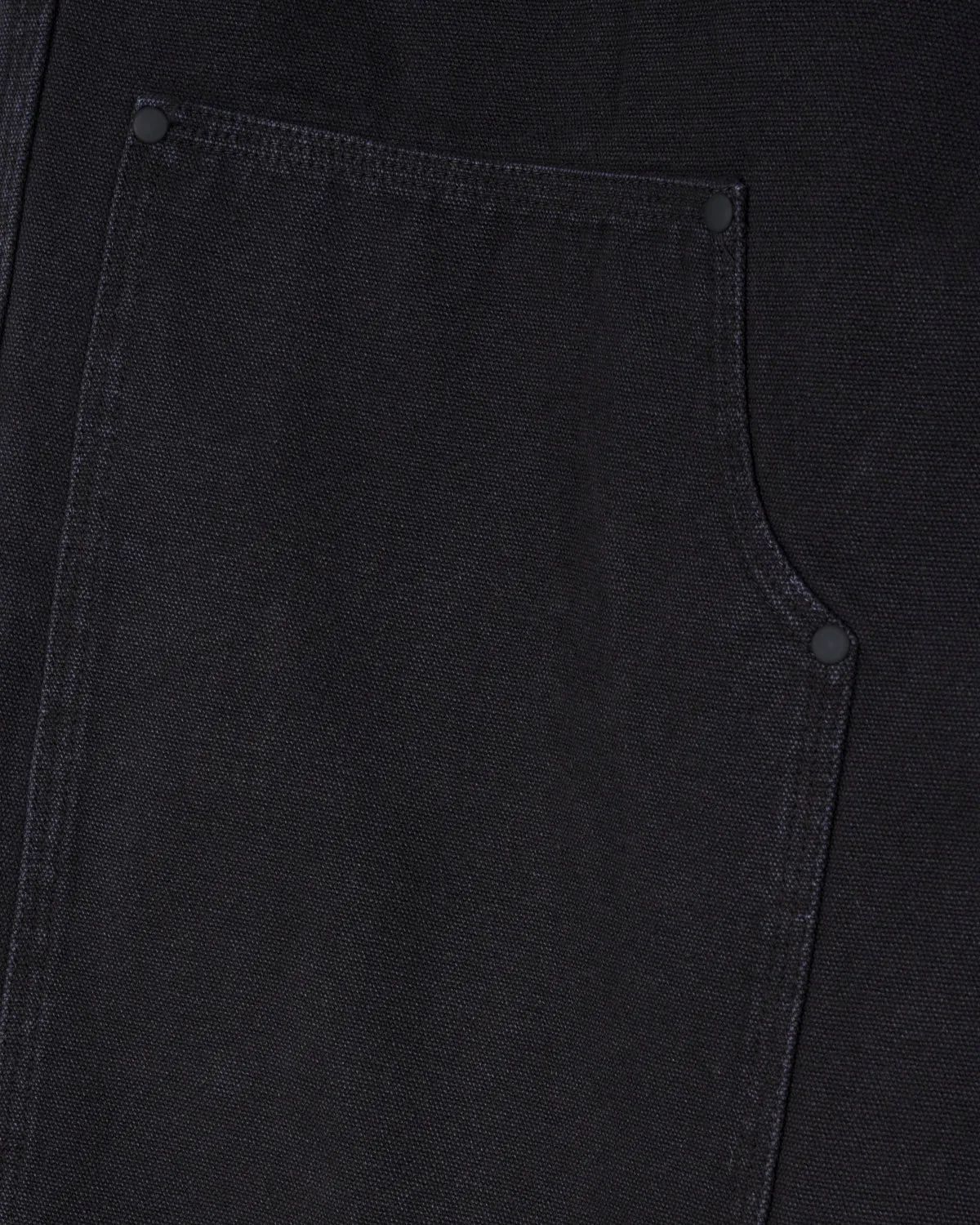 Double Knee Utility Pant - Washed Black