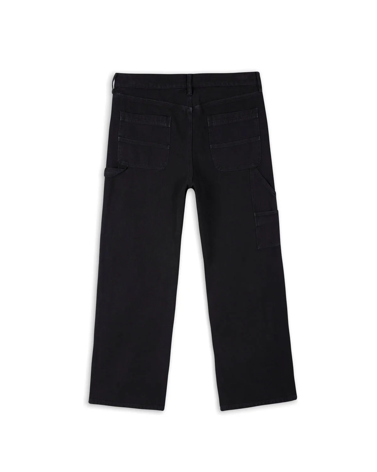 Double Knee Utility Pant - Washed Black