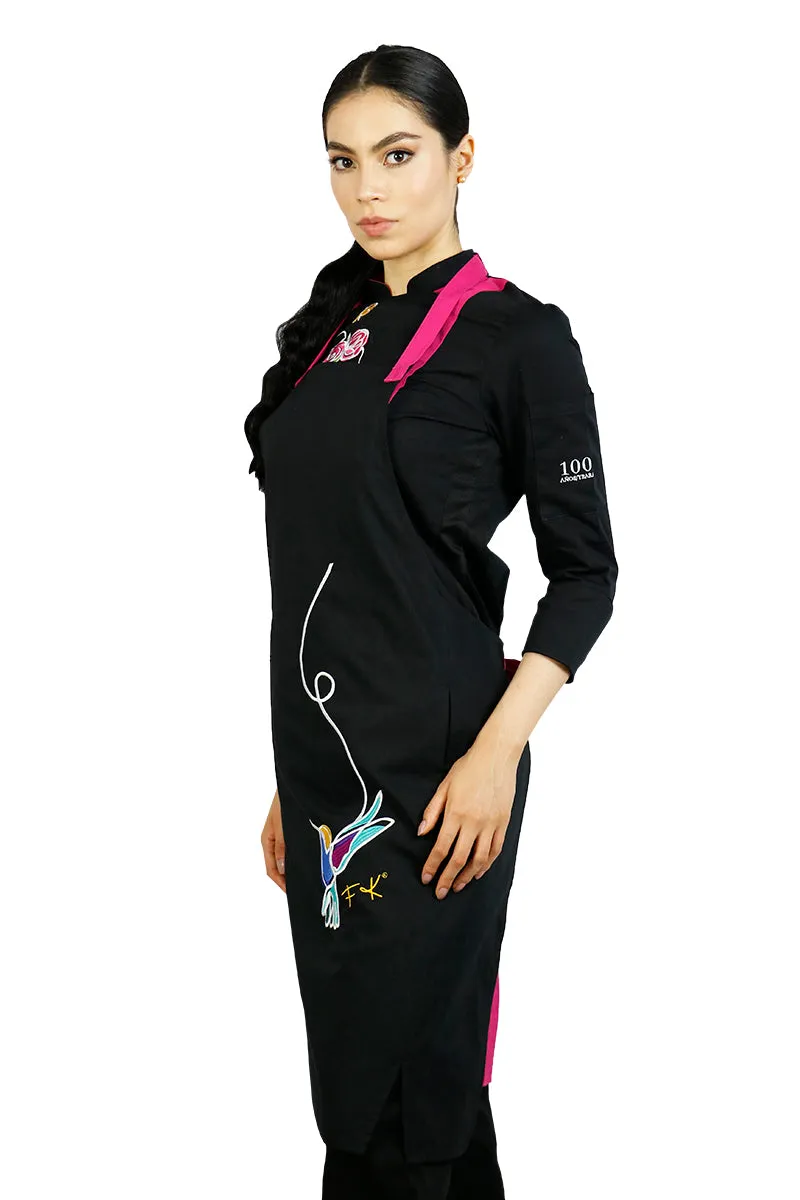 Frida Kahlo Bib Apron | Hummingbird