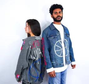 'GO WIZARDS' DENIM JACKET - WOMEN