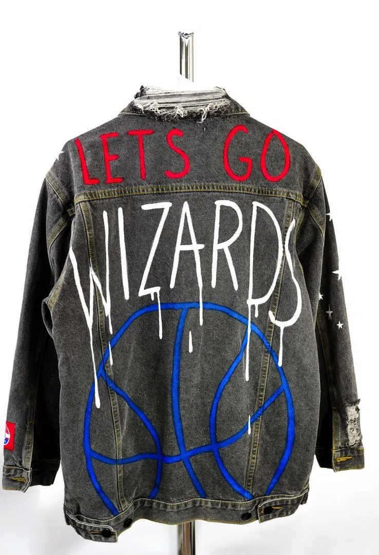 'GO WIZARDS' DENIM JACKET - WOMEN