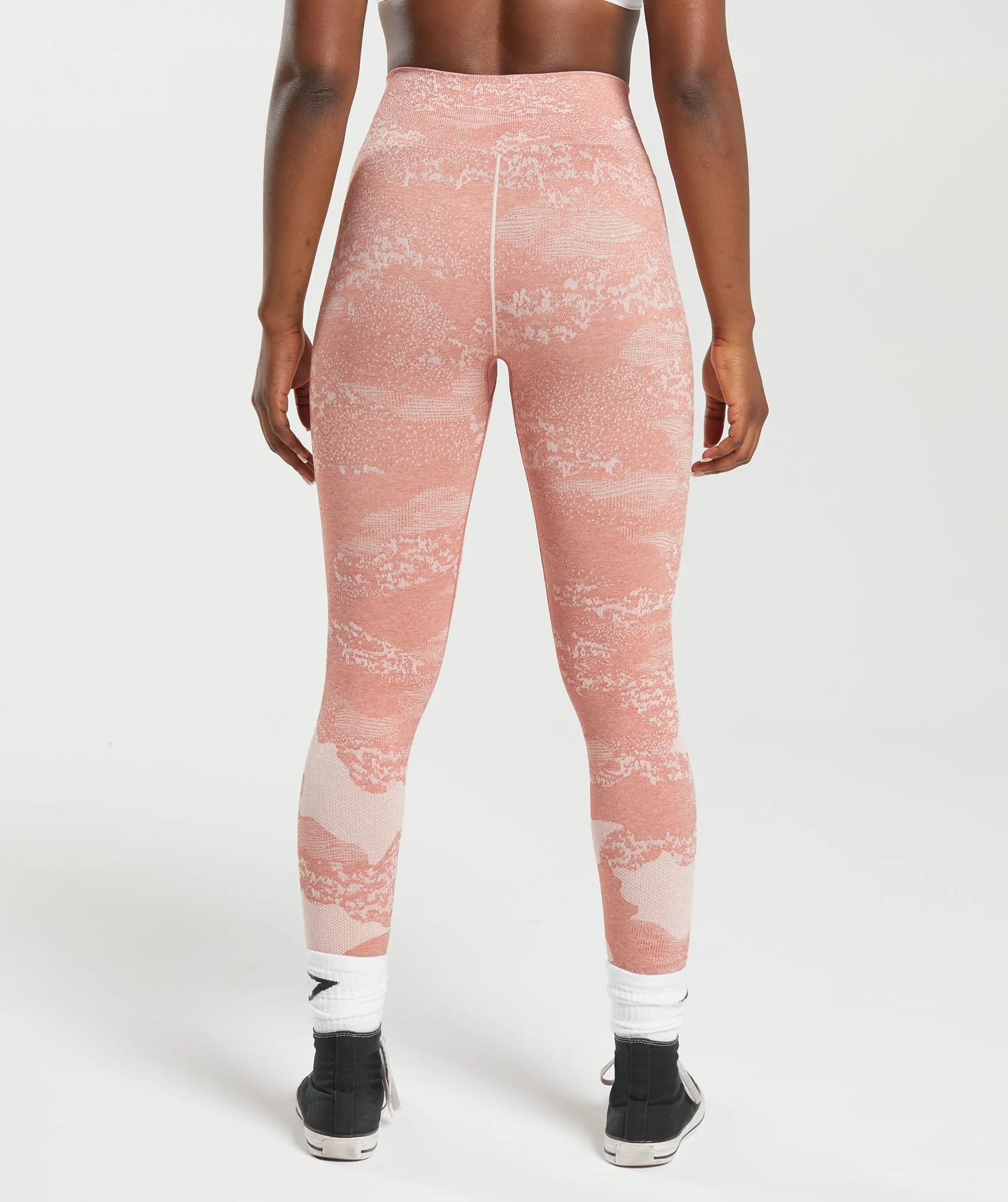 Gymshark Adapt Camo Seamless Leggings - Misty Pink/Hazy Pink