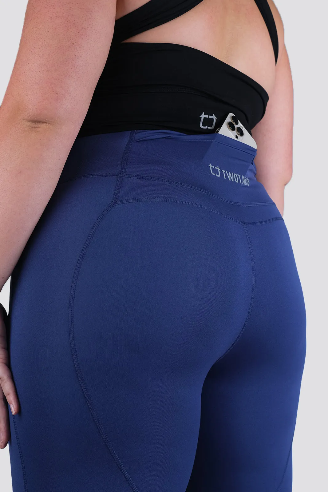 Impel 3/4 Highwaisted Leggings - Azure