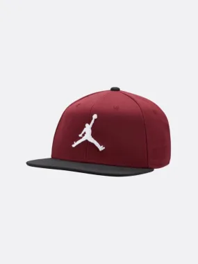 Jordan - Accessories - Pro Jumpman Snapback - Cherrywood Red/Black/White