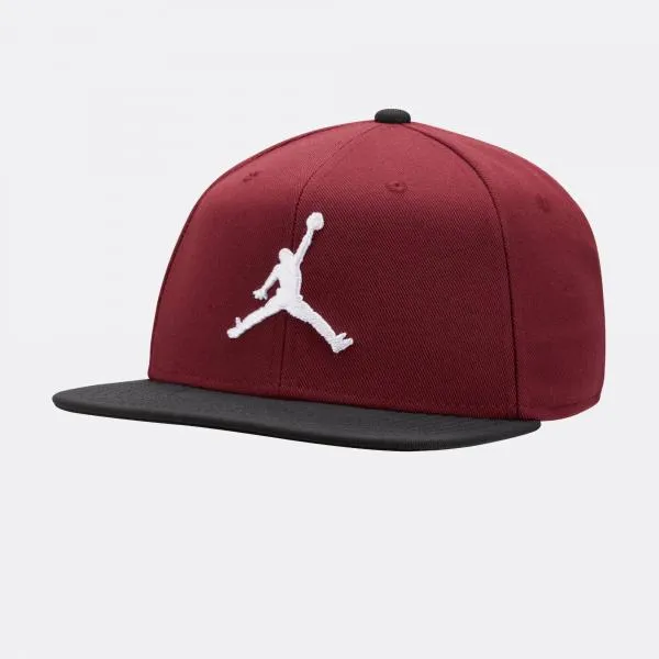 Jordan - Accessories - Pro Jumpman Snapback - Cherrywood Red/Black/White