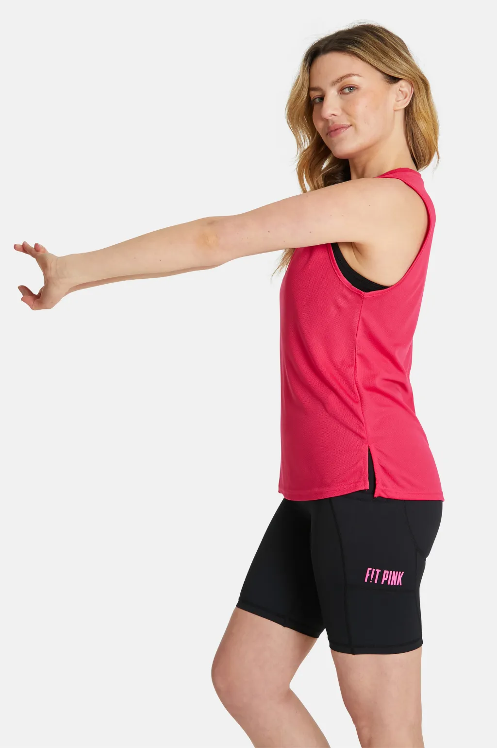 Lightweight Sports Vest in Pink