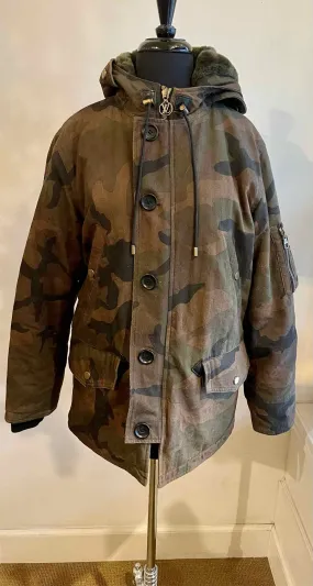 LOUIS VUITTON Size S Army Green Jacket