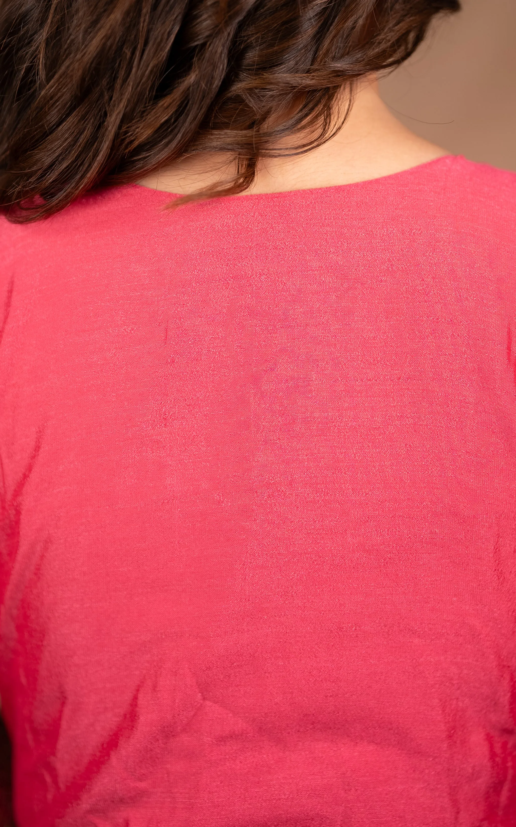 Manjula Pink (Kurti Pant Dupatta)