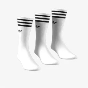 MID CUT SOLID CREW SOCK