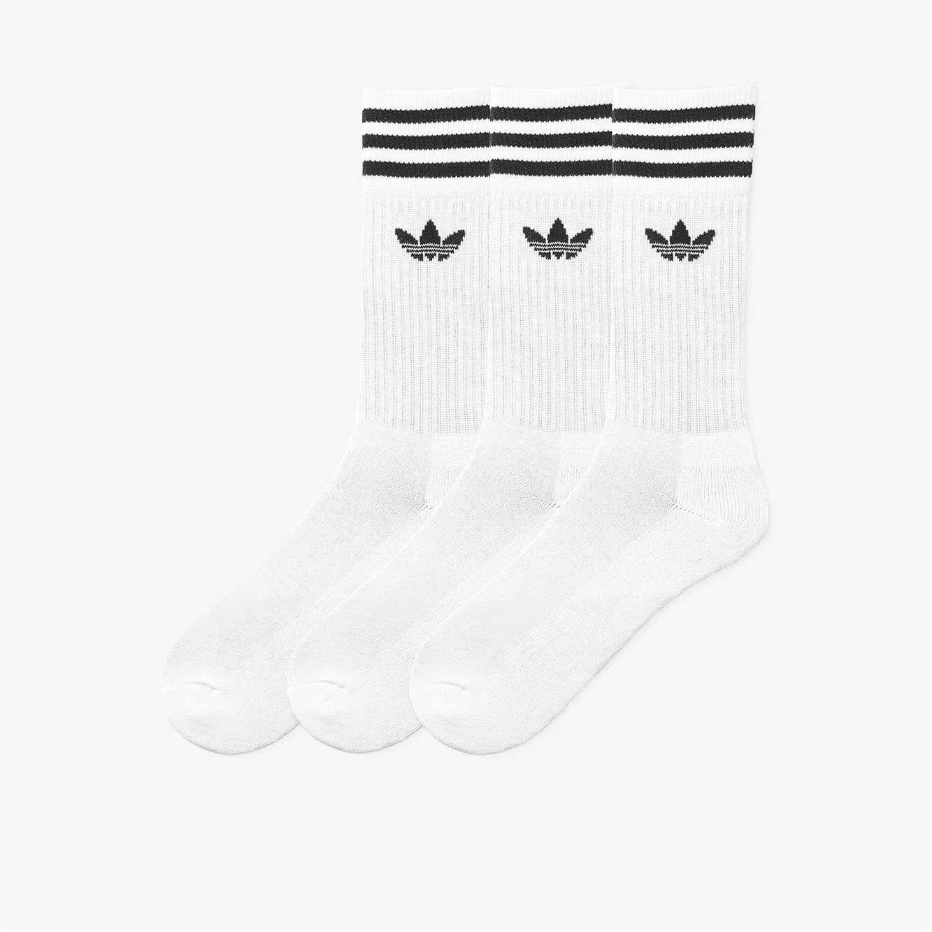 MID CUT SOLID CREW SOCK