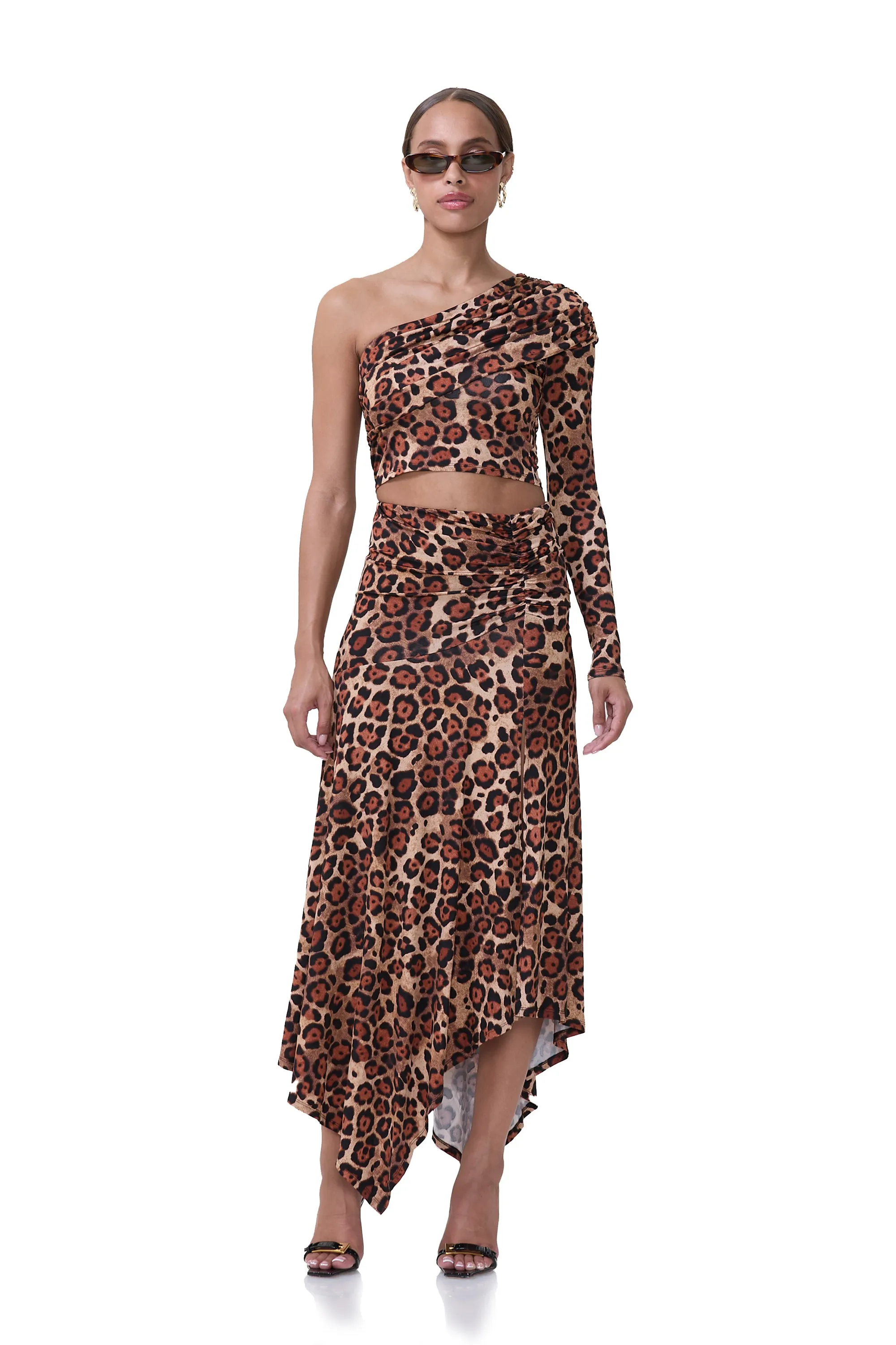 Minnie Top - Cocoa Leopard