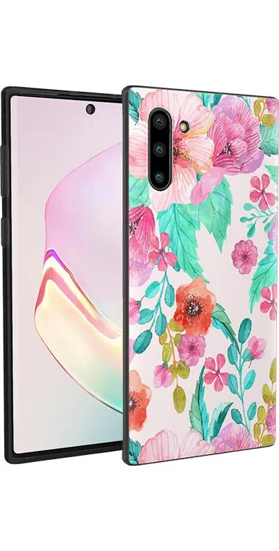 Out And About | Light Pink Floral Samsung Case