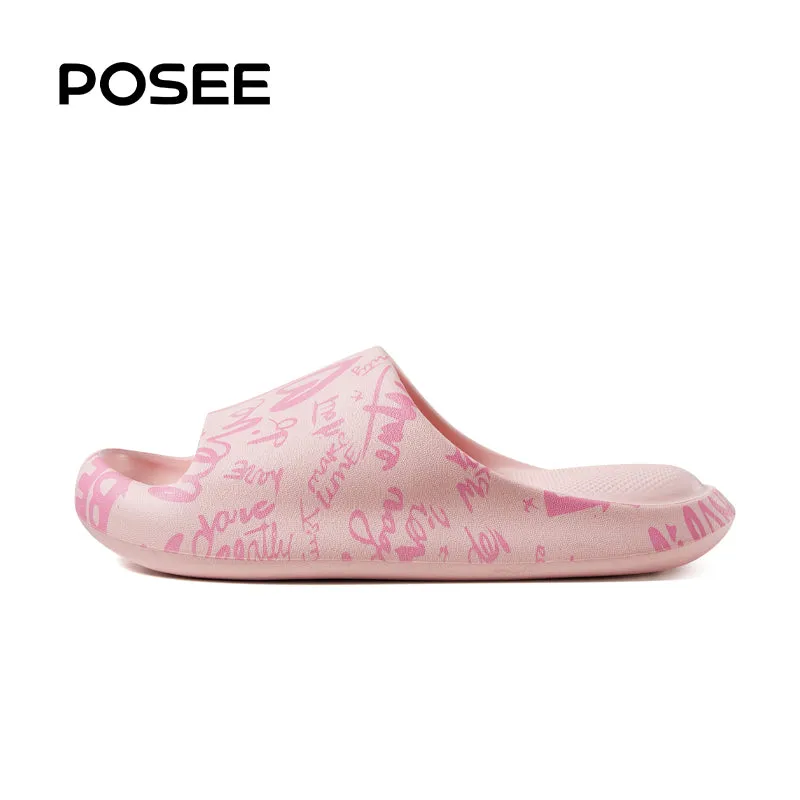 Pillow graffiti cat claw EVA soft slippers