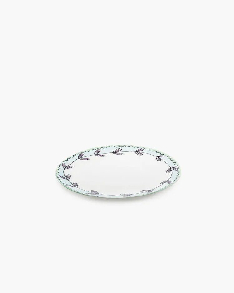 Plate M Blossom Milk Mf