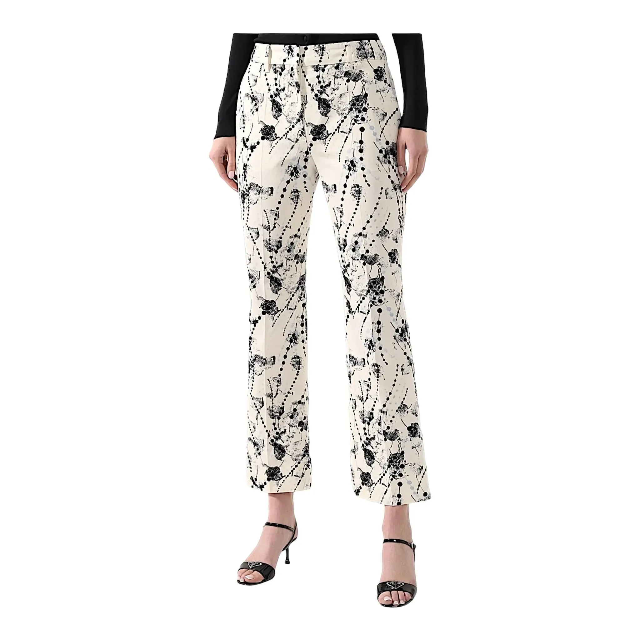 Prada Abstract Print Pants
