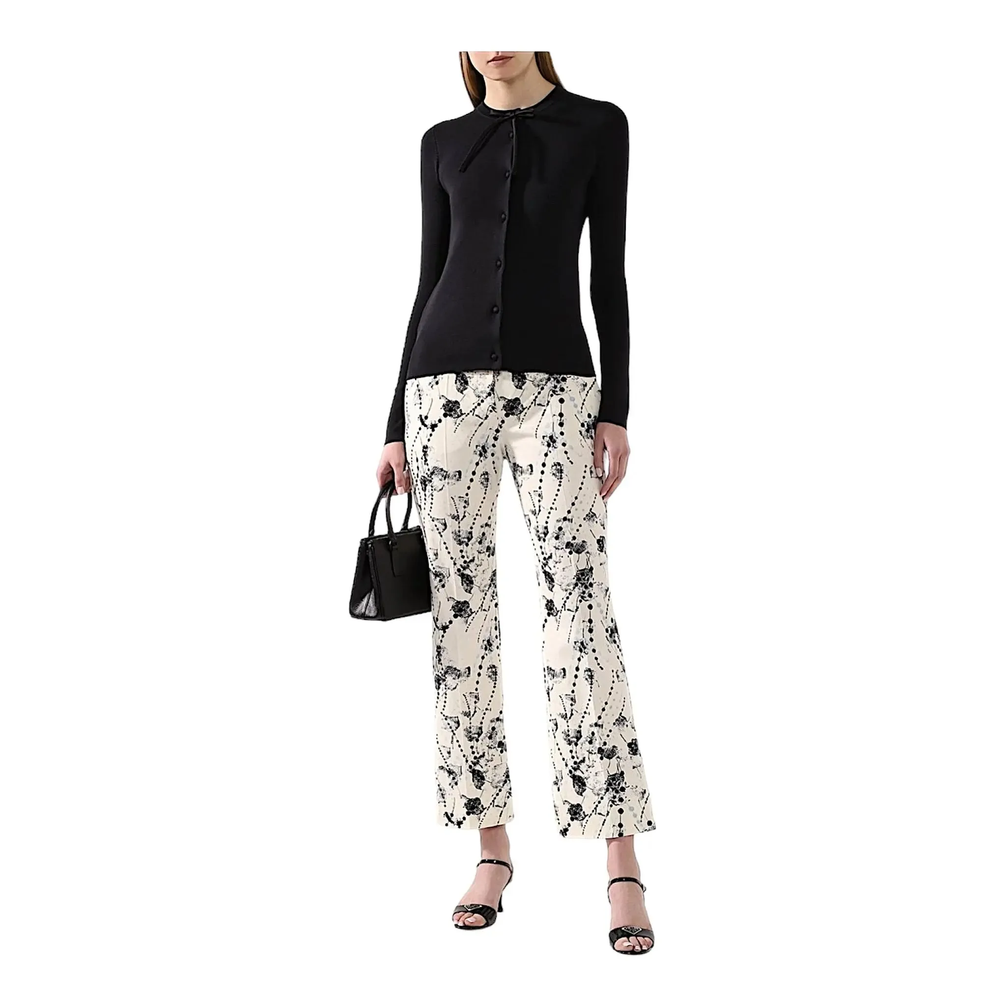 Prada Abstract Print Pants