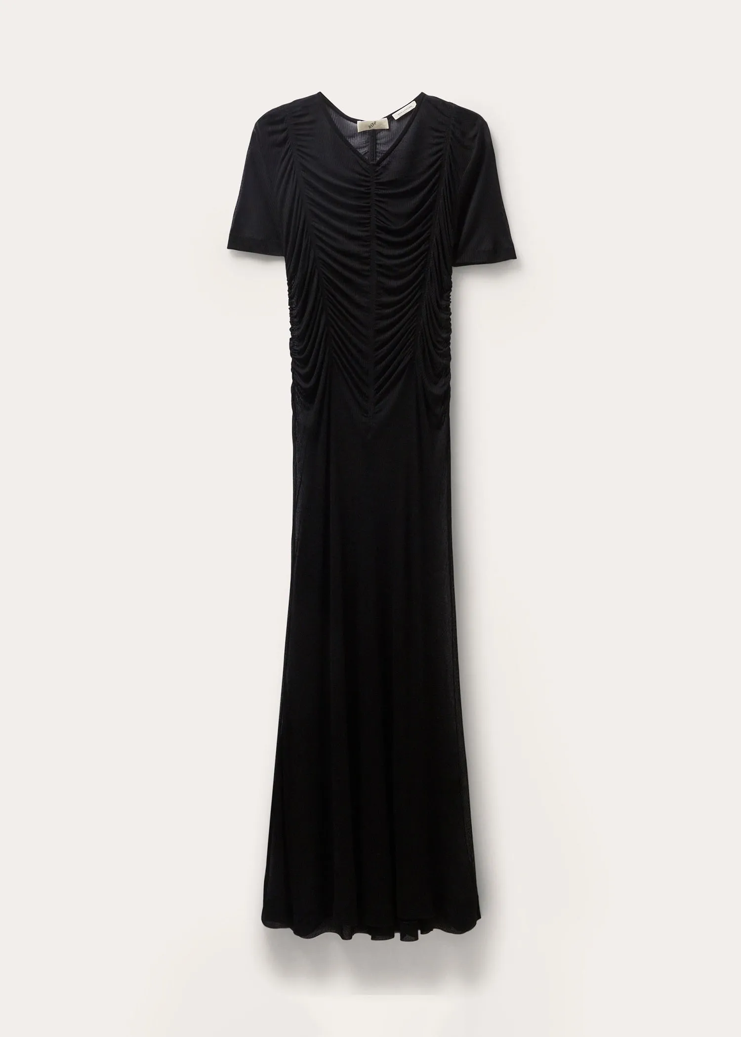 Props for Shoot - Sheer Rivulet Ruche Dress