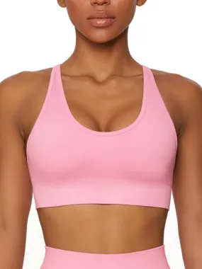 Seamless high elastic sports vest