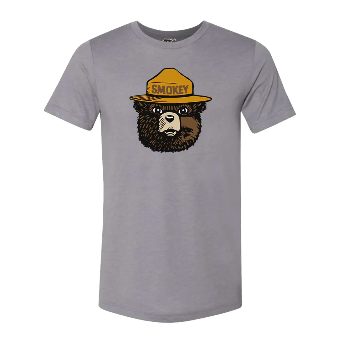 Smokey Bear Crewneck Tee (Unisex)