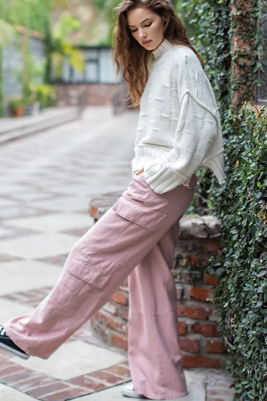 Turtle Neck Knit Top (DS)