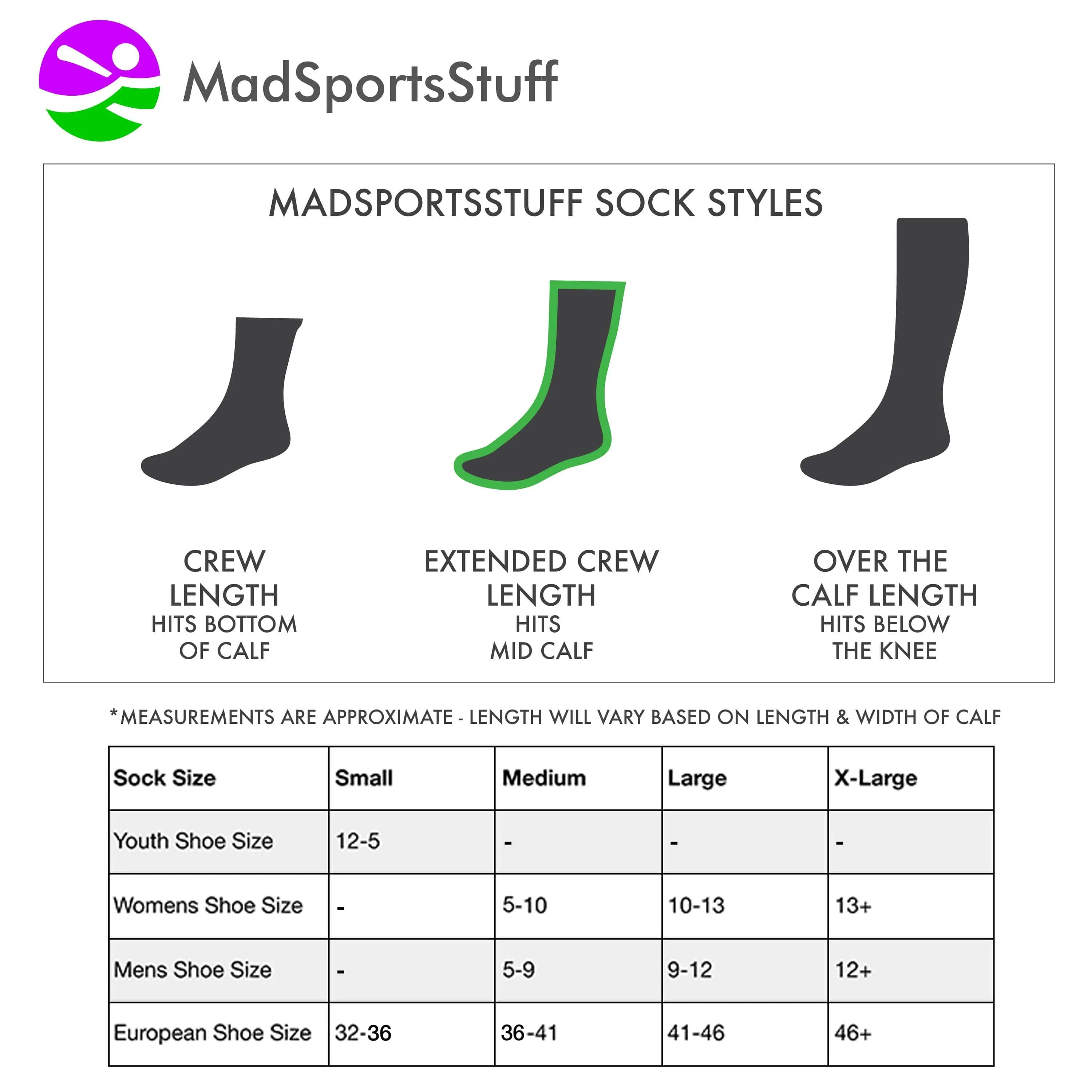 USA Flag Baseball Player Athletic Crew Socks