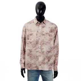 x AMOAKO BOAFO Shirt In Multicolor Silk Canvas