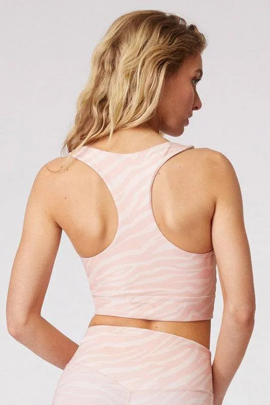 Zebra Sports Bra